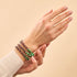 Merlot | Argent sterling .925 | Bracelet Verre Luciole